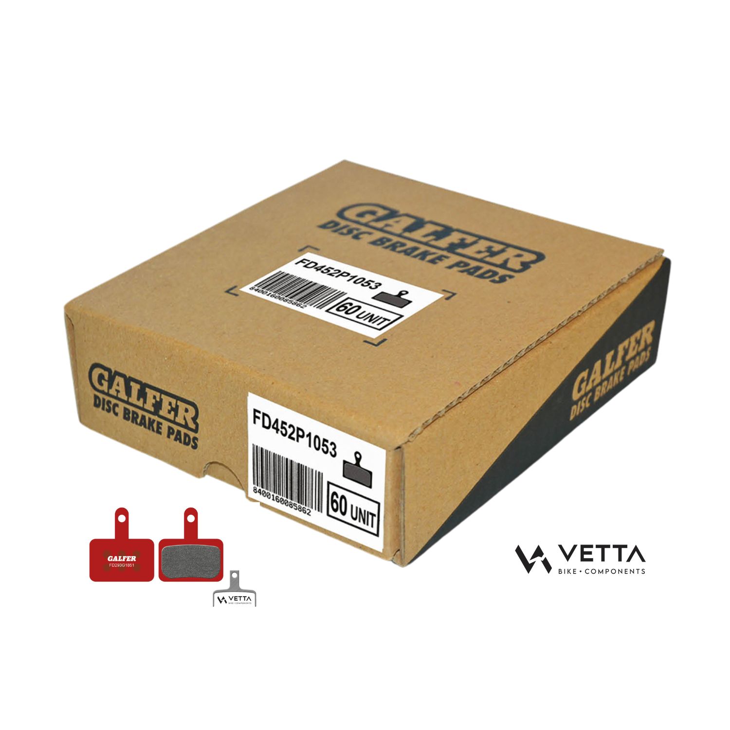 Zavorne Obloge GALFER FD293P1851 – Paket