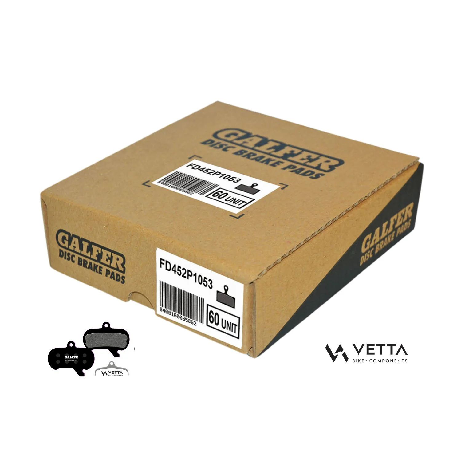 Brake Pads GALFER FD575P1053 – Pack of 60 Brake Pads